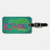 Florida Alligator Gepäckanhänger (Vorderseite horizontal)