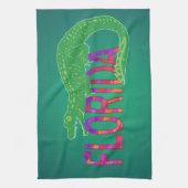 Florida Alligator Geschirrtuch (Vertikal)