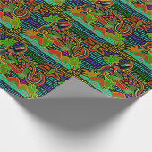 Florida Alligator - Hurrican Critters Geschenkpapier (Ecke)