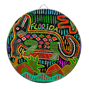 Florida Alligator - Hurrikan-Kritter Dartscheibe