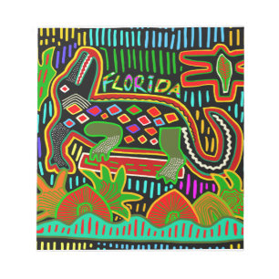 Florida Alligator - Hurrikanische Ritter Notizblock