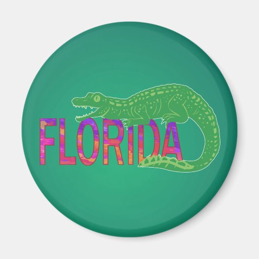 Florida Alligator Magnet (Vorne)