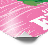 Florida Alligator Reiseplakat Fotodruck (Ecke)