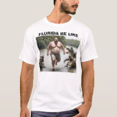 Florida-Alligator T-Shirt (Vorderseite)
