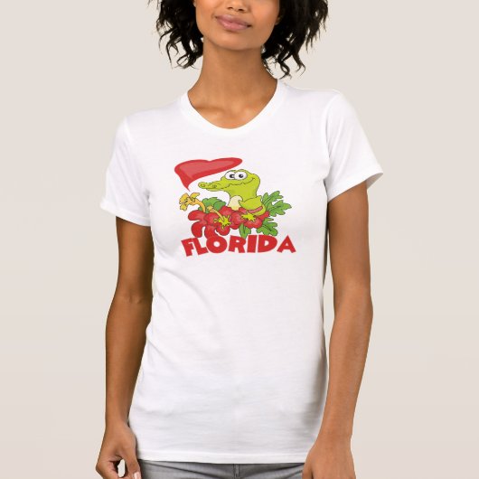 Florida-Alligator T-Shirt (Vorderseite)