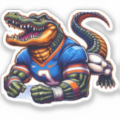 Florida-Alligatoren Aufkleber (Vorderseite)