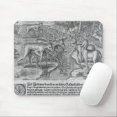 Florida-amerikanischer Ureinwohner, der Rotwild Mousepad (Mit Mouse)