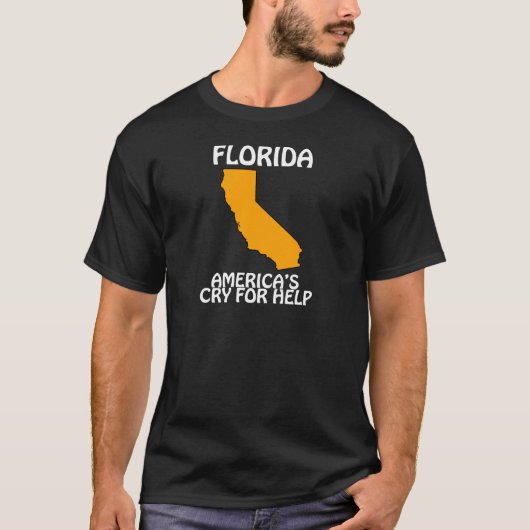 Florida - Amerikas Ruf nach Hilfe T-Shirt (Vorderseite)