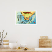 Florida Angelreisenführer 16x24 Poster Druck (Küche)