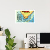Florida Angelreisenführer 16x24 Poster Druck (Heimbüro)
