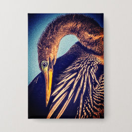 ‚Florida Anhinga‘ Button