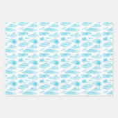 Florida Animal Toile Wrapping Paper Geschenkpapier Set (Vorderseite 2)