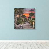 Florida Anna Marie Sunset Leinwanddruck (Insitu (Holzboden))
