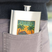 Florida Art Metal Flask Flachmann (Beispiel)
