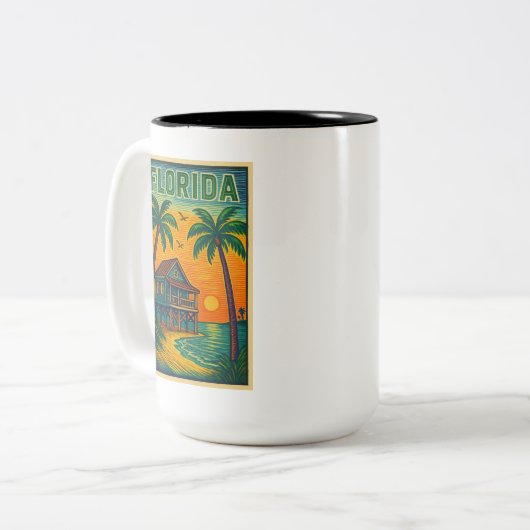 Florida Art Tasse (Vorderseite Links)