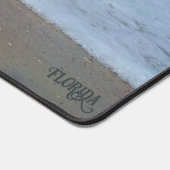 Florida Atlantic Ocean Beach Waves Natural Foto Schreibtischunterlage (Ecke)