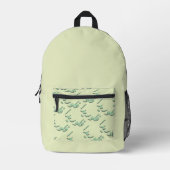 Florida auf Arabisch Bedruckter Rucksack (Vorderseite)