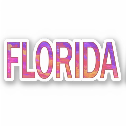 Florida Aufkleber (Vorderseite)