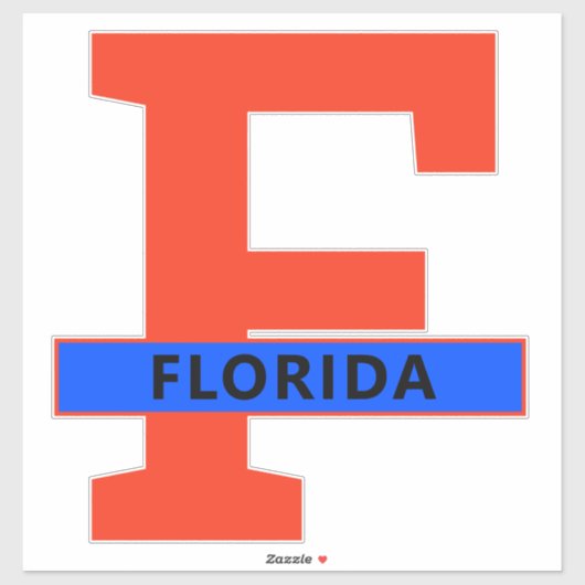Florida Aufkleber (Blatt)
