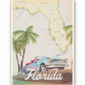 Florida Aufkleber (Vorderseite)