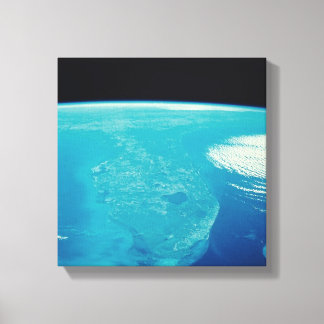 Florida aus dem Weltraum Leinwanddruck