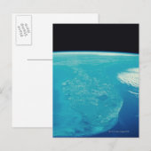 Florida aus dem Weltraum Postkarte (Vorne/Hinten)