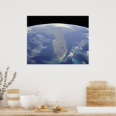 Florida aus dem Weltraumposter Poster (Küche)