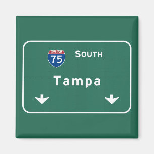 Florida-Autobahn-Autobahn Tampas Florida: Magnet
