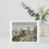 Florida Ave, Tampa Vintag Postkarte (Stehend Vorderseite)