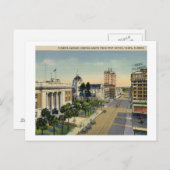 Florida Ave, Tampa Vintag Postkarte (Vorne/Hinten)