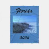 FLORIDA BEACH 2026 FLEECE BLANKET (Vorderseite)