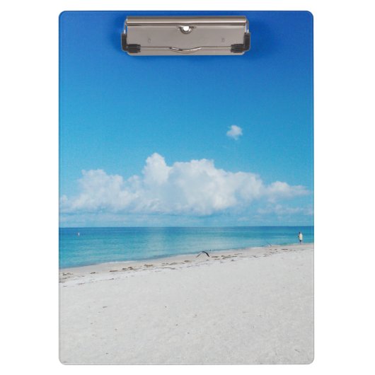 Florida Beach Clipboard Klemmbrett (Vorderseite)
