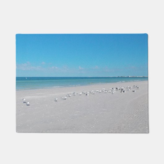 Florida Beach Door Mat Fußmatte (Vorderseite)