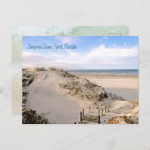 Florida Beach Dunes Park Ponce Inlet Postcard Postkarte (Vorne/Hinten)