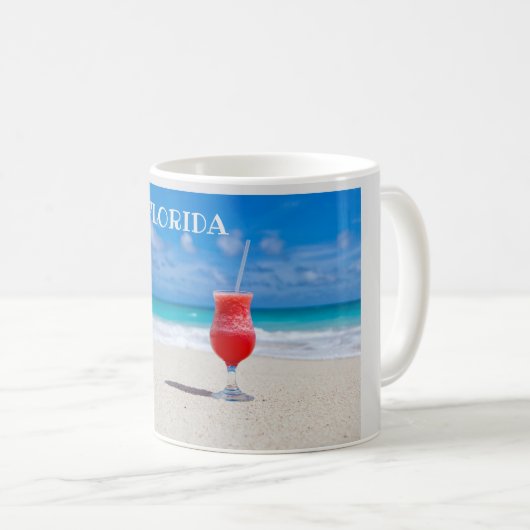 Florida Beach Endless Sommer Kaffeetasse (VorderseiteRechts)