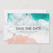 Florida Beach Hochzeit in Urlaubsort Save the Date (Vorderseite)