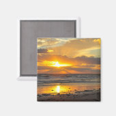 Florida Beach Landschaftlich Sunrise Magnet (Vorderseite/Rückseite)