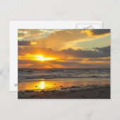 Florida Beach Landschaftlich Sunrise Tasse Postkarte (Vorne/Hinten)