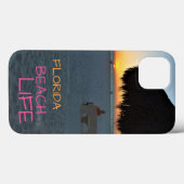 Florida Beach Late Abend mit Man on Bench Case-Mate iPhone Hülle (Rückseite (Horizontal))