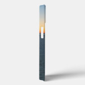 Florida Beach Late Abend mit Man on Bench Case-Mate iPhone Hülle (Rückseite / Rechts)