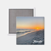 Florida Beach Magnet (Vorderseite/Rückseite)