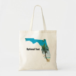 FLORIDA Beach Ocean Palm Tree gefüllt Tote Beutel Tragetasche