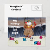 Florida Beach Party Santa-Merry Rockin Weihnachten (Vorne/Hinten)