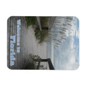 Florida Beach Path Magnet (Horizontal)
