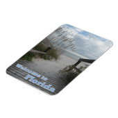Florida Beach Path Magnet (Linke Seite)