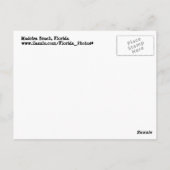 Florida Beach Path Postkarte (Rückseite)