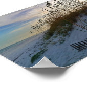 Florida Beach Poster (Ecke)