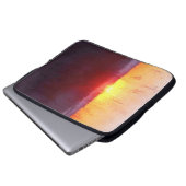 Florida Beach Scene Laptopschutzhülle (Vorne Knopf)