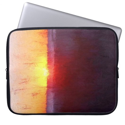 Florida Beach Scene Laptopschutzhülle (Vorderseite)