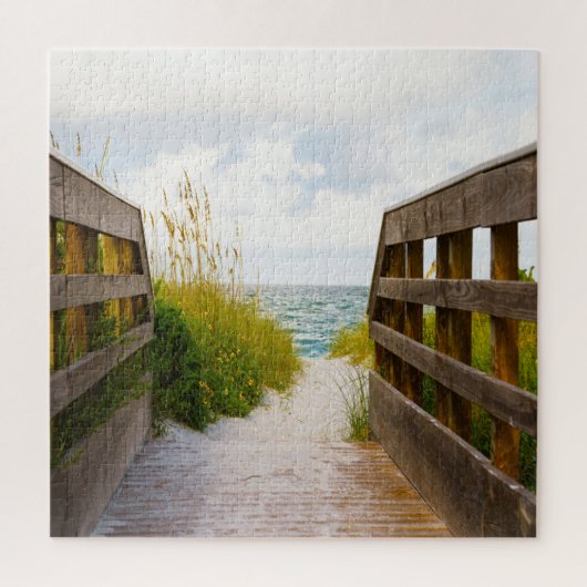 Florida Beach Scene Puzzle (Vertikal)